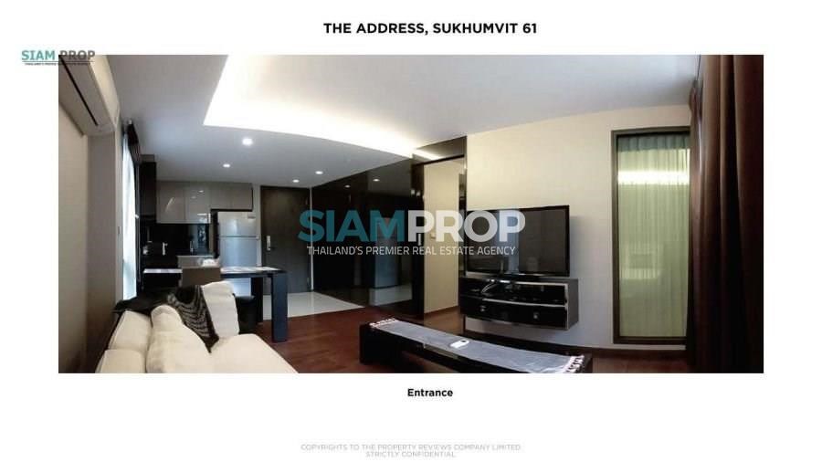 For rent The Address Sukhumvit 61 - Condominium -  - 22 Soi Sukhumvit 61, Khlong Tan Nuea Subdistrict, Watthana District, Bangkok 10110